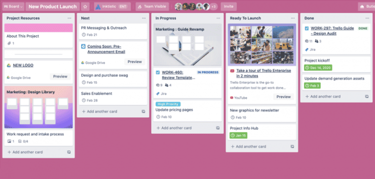 Projektmanagement-Tools Trello